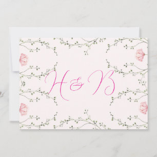 Convites Floral Bonito