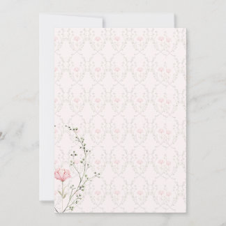 Convites Floral Bonito 