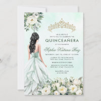 Floral Botânica Esmeralda Dourada Princesa Quincea