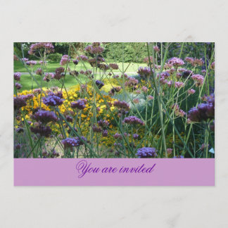 Convites Floral Card (lavender aquele lava)