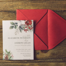 Floral de Inverno de Natal | Casamento de Natal