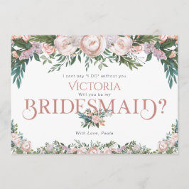 Convites Floral Delicado em Aquarela