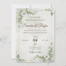 Floral Elegante - Boho Rústico Personalizável