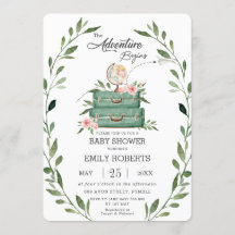 Floral Greenery Adventure Viagem