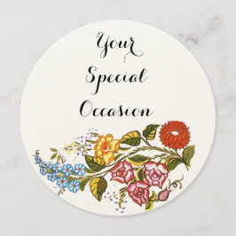 Convites Floral húngaro n.o2