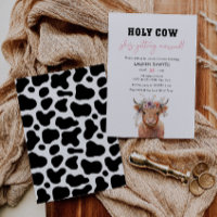 Floral Santa Vaca Chá de panela de Cowgirl Ocident