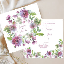 Floral Suave de Casamento