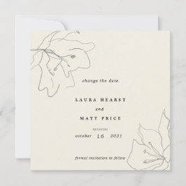 Convites Floral Suave de Eggshell Moderno Delicado