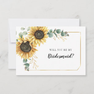Convites Floral Sunflower Eucalyptus É Minha Placa De Bride