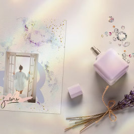 Convites Floral Textured Paper Glitter Wedding Invitation