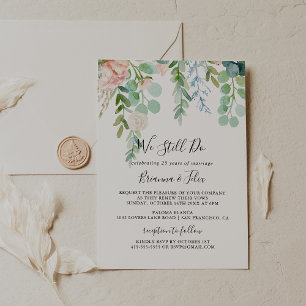 Convites Floral Tropical Nós Ainda Fazemos Renovação De 