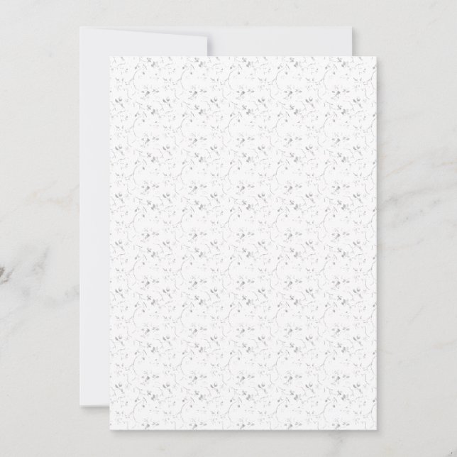 Convites | Floral Vine – Minimalista Elegante (Frente)