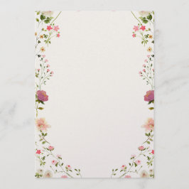 Convites Floral Wedding Invitation