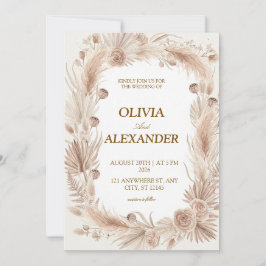 Convites Floral Wedding Invitations Boho Is Natural