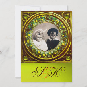 CONVITES FLORENTINE RENAISSANCE FRUTA MONOGRAM