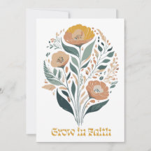 Flores Boho Cristãs Inspiradoras da Fé