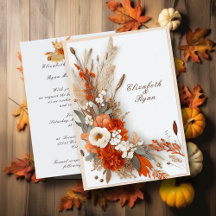 Flores Boho Outono, Casamento de Outono