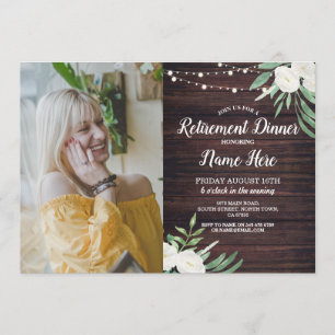 Convites Flores Brancas de Madeira Retirada do Partido da B