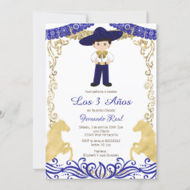 Convites Flores Brancas Fiesta Invitaciones Tres Anos  