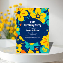 Flores Coloridas Rush Blooms-Dopamina-Estilo-Retro