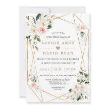 Flores Cor-De-Rosa Branca, Todas Num Casamento