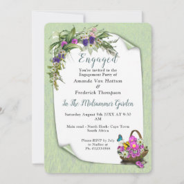 Convites Flores da primavera do meio-verão