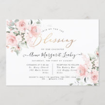 Flores de Aquarela Rosas de Blush