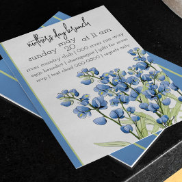 Convites Flores de Bluebonnet | Primavera Bluebonnets | Flo