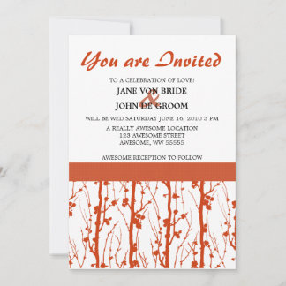 Convites Flores de Laranja da Primavera