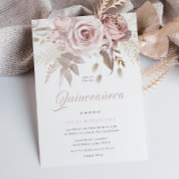 Flores de Lúxio Elegante Quinceanera