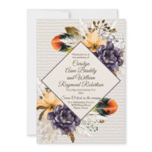 Flores de Queda com Grama de Pampas e Casamento de