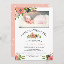 Convites Flores de Queda Doce| Foto da cerimônia de nomeaçã