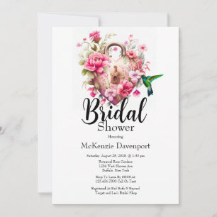 Convites Flores Florais Chá de panela I