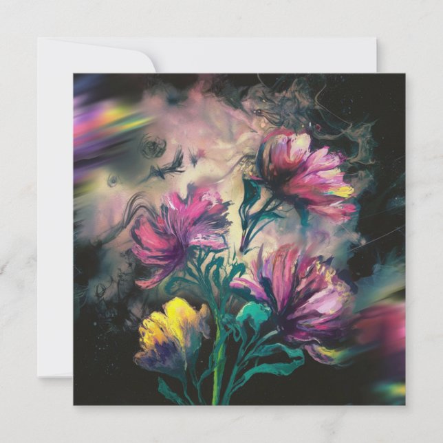 Convites Flores floridas (Frente)