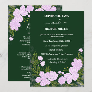 Convites Flores Luzes Casamento 