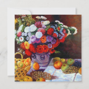 Convites Flores Monet e Frutas