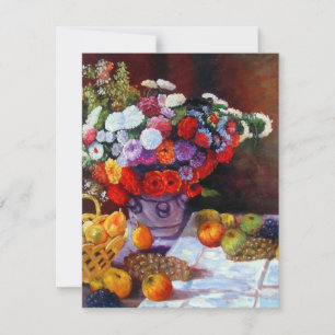 Convites Flores Monet e Frutas