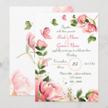 flores rosa quente folhas verdes borboletas casame