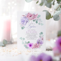 Flores roxas, cor-de-rosa e claro, Eucalyptus Bapt