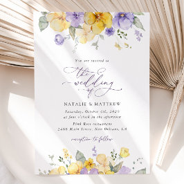Convites Flores Roxas, Flores Amarelas, Cultivo, Casamento