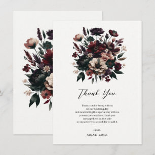 Convites Flores Rústicas e Temperamentais para Casamento Bo