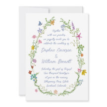 Flores Selvagens de Jardim Caprichoso Casamento