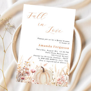 Convites Flores silvestres adoram Chá de panela de pêssego 