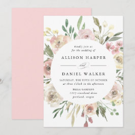 Convites Flores Sutis | Casamento