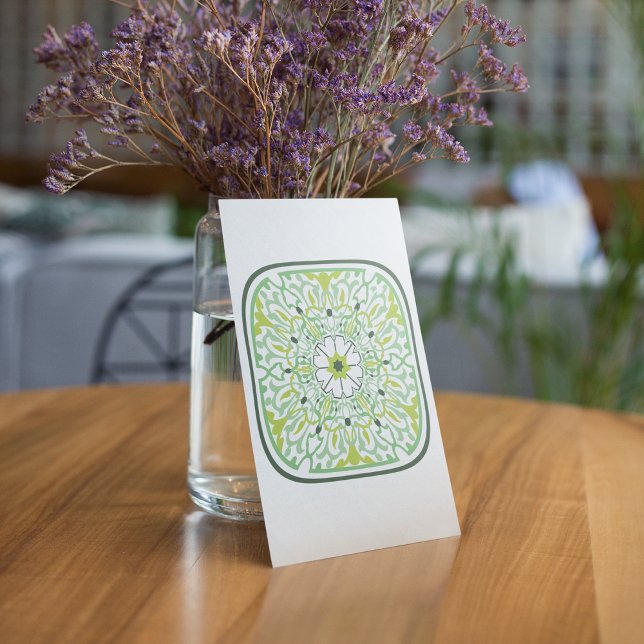 Convites Flores Verdes em Mesmerização (Criador carregado)