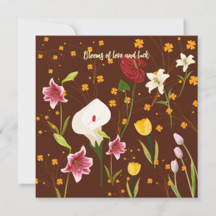 Convites Flores Vibrantes