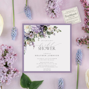 Convites Florescer & Felicidade Chuveiro de Noiva Floral