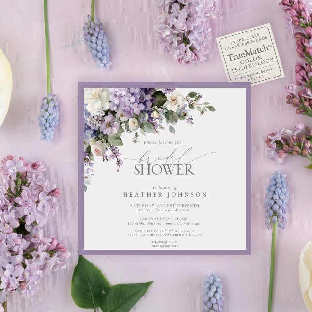 Convites Florescer & Felicidade | Chuveiro de Noiva Floral  (Where friendship blossoms and beautiful memories begin.)