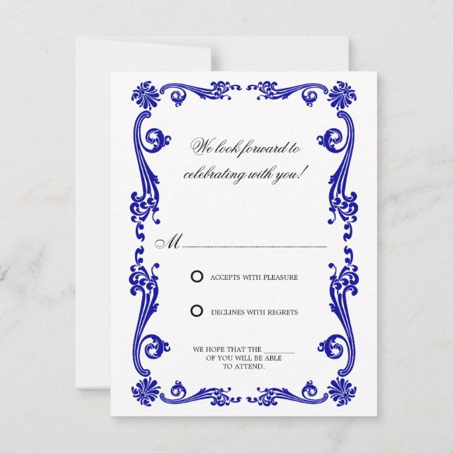 Convites Florescimento Cosmopolita e RSVP de Ondulações (Verso)