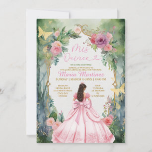 Convites Floresta de Laço Rosa, Vestido Verde Sage Mis Quin
